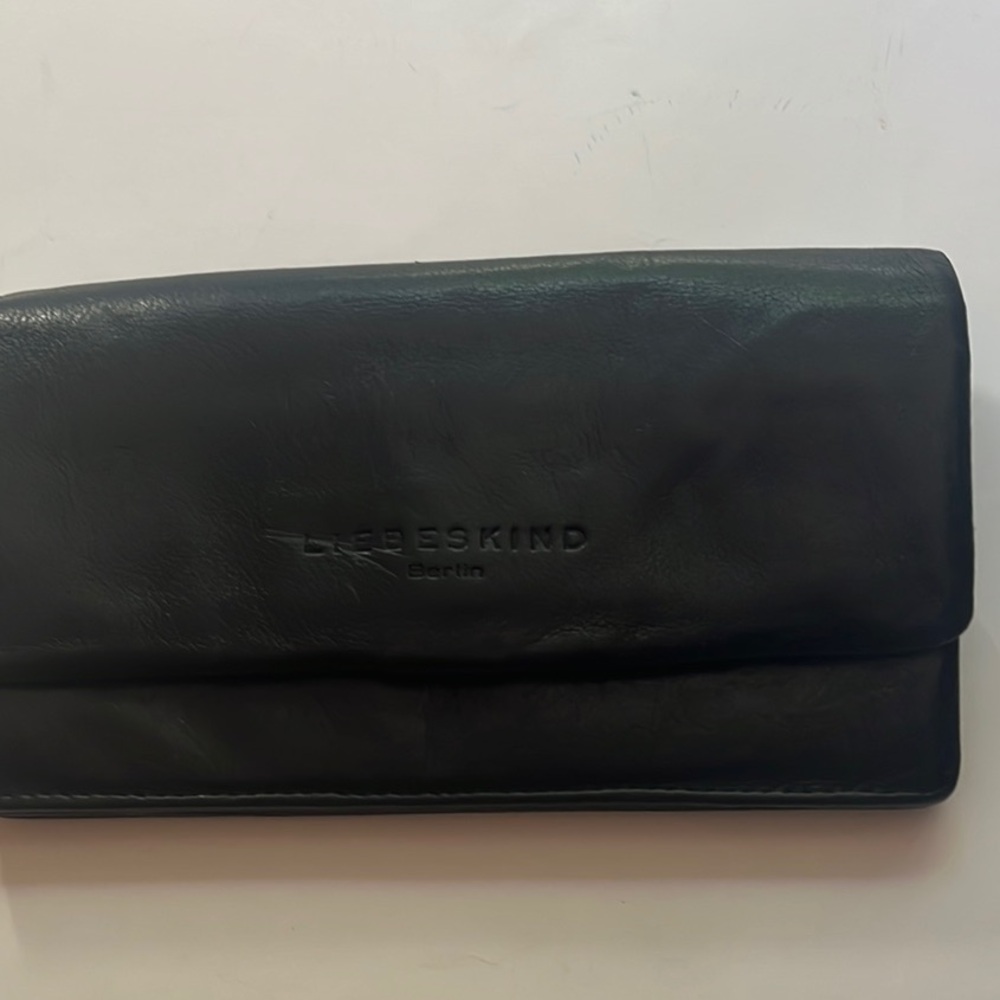 LiebeskindWomen Black Leather Wallet